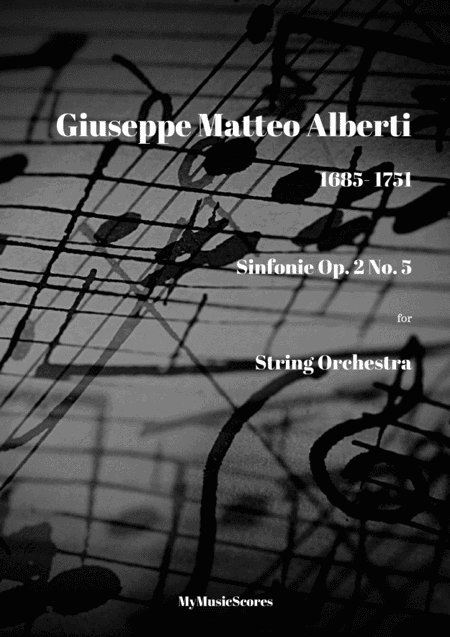 Alberti Sinfonie Op. 2 No. 5 for String Orchestra (arr. Paul Wood)