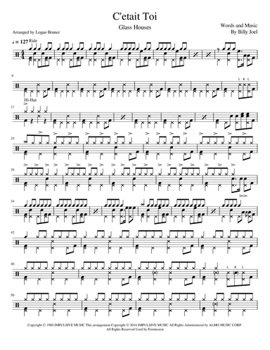 C'etait Toi (you Were The One) (arr. Logan Bruner)