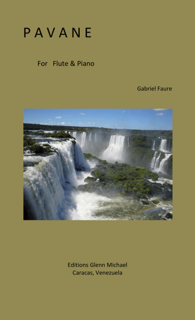 Faure Pavane for Flute & piano in G minor (arr. Glenn Michael)