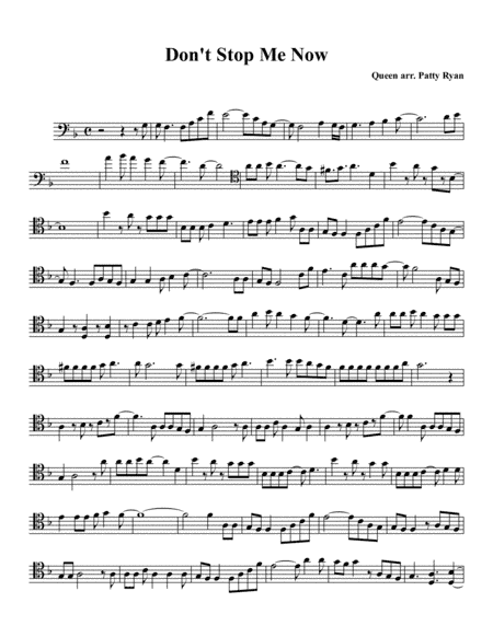 Don't Stop Me Now (arr. Patricia Ryan)
