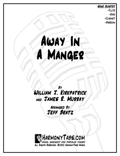 Away In A Manger (Wind Quartet) (arr. Jeff Bratz)