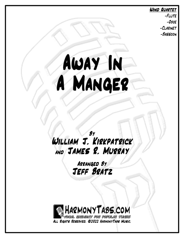 Away In A Manger (Wind Quartet) (arr. Jeff Bratz)