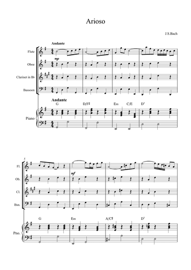 Arioso (arr. Alex Nunes Rodrigues)