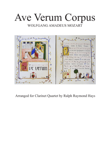 Ave Verum Corpus, KV 618 (1791) (arr. Ralph Raymond Hays)