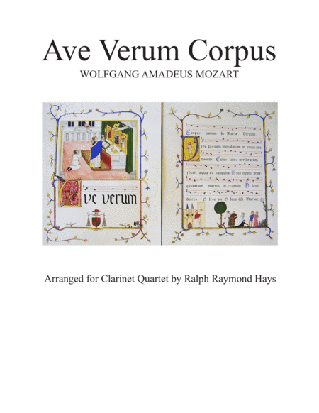 Ave Verum Corpus, KV 618 (1791) (arr. Ralph Raymond Hays)