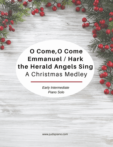 O Come, O Come Emmanuel, Hark the Herald Angels Sing (arr. JudisPiano)