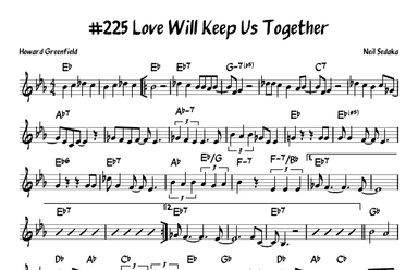 Love Will Keep Us Together (arr. John Fries)