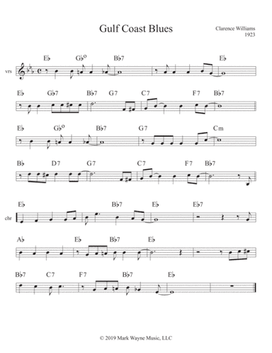 Gulf Coast Blues (arr. Mark W. Huxhold)