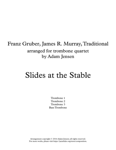 Slides at the Stable (arr. Adam Jensen)