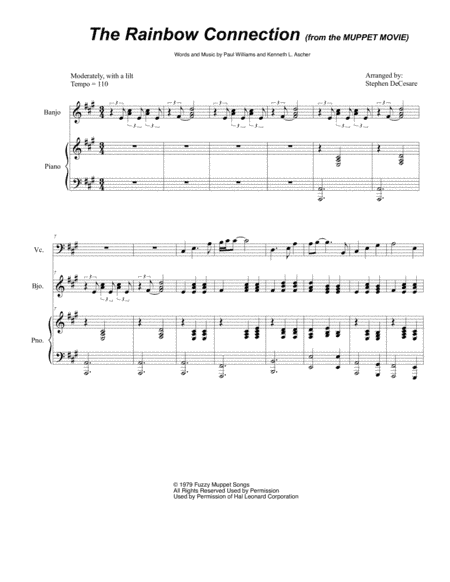 The Rainbow Connection (arr. Stephen DeCesare)