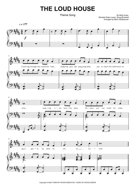 The Loud House Theme (arr. Mario Stallbaumer)