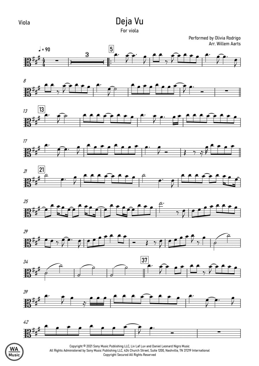 Deja Vu (arr. Willem Aarts)
