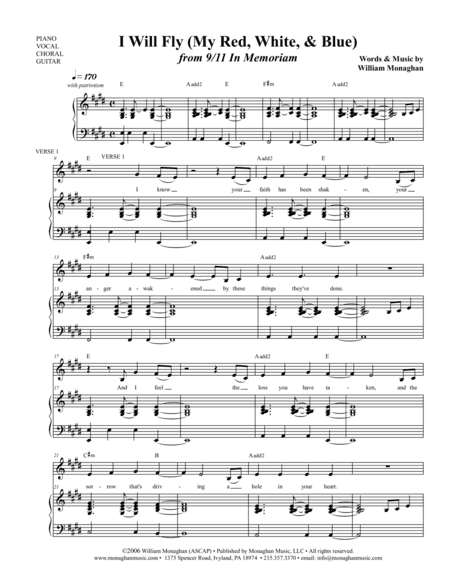 I Will Fly (My Red, White, and Blue)