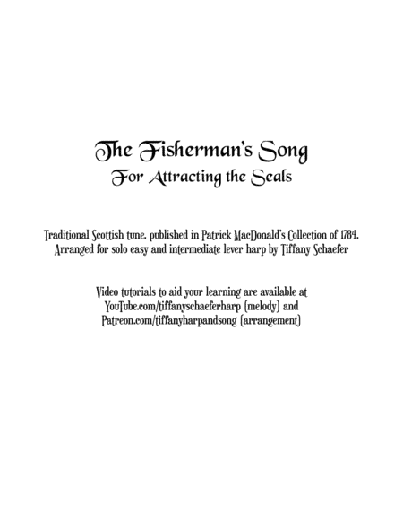 The Fisherman's Song for Attracting the Seals (arr. Tiffany Schaefer)