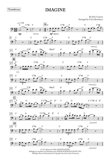 Imagine (arr. ACT Bortolucci)