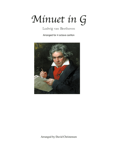 Minuet in G for Carillon (arr. David Christensen)