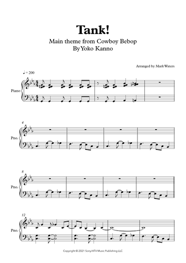 Tank! (arr. Mark Waters)
