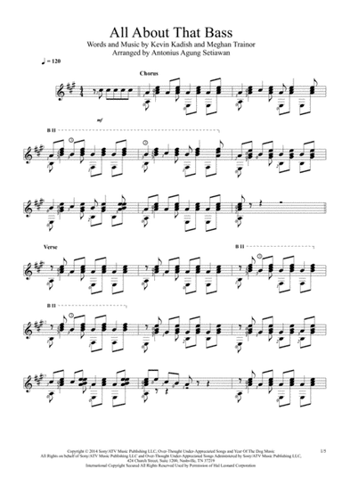 All About That Bass (arr. Antonius Agung Setiawan)
