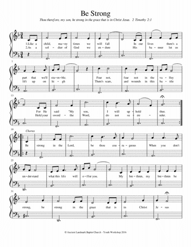 Be Strong