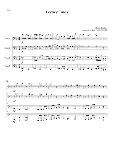 Looney Tunes (arr. Ken Pollitt)
