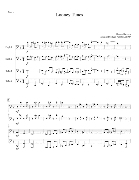 Looney Tunes (arr. Ken Pollitt)