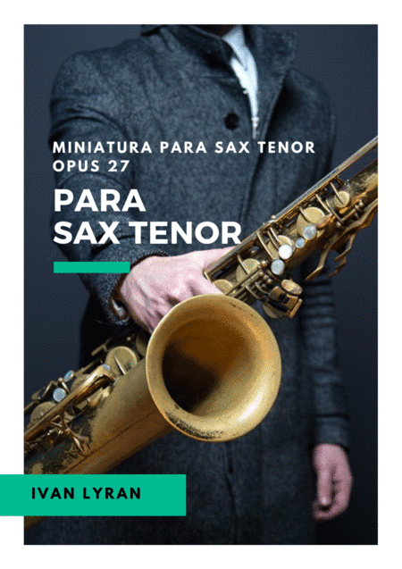 Miniatura para Sax Tenor Opus 27