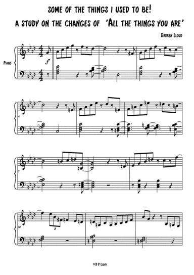 Some of the things I used to be