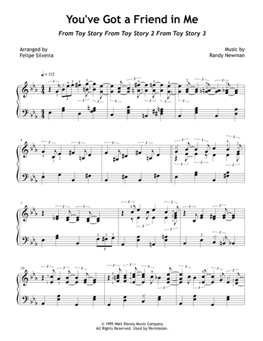 You've Got A Friend In Me (arr. Felipe Silveira)