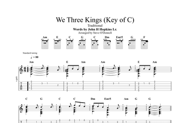 We Three Kings (arr. Steve O'Donnell)