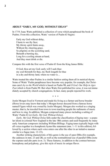 Early, My God, Without Delay (arr. Ryan D. Neaveill)