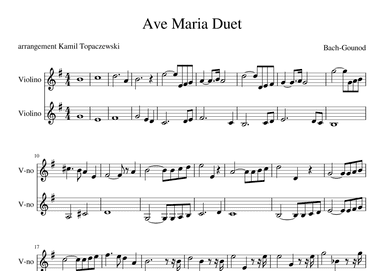 Ave Maria (arr. Kamil Topaczewski)