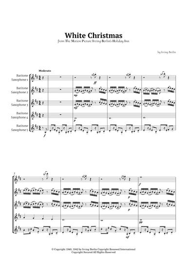 White Christmas (arr. Ander)
