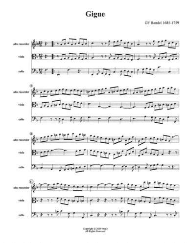 Gigue (arr. William G Ouimette)