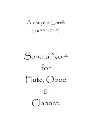 Sonata No.4 (arr. Spence Bundy)