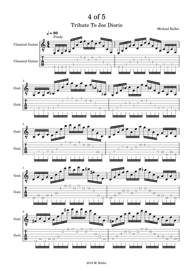 4 of 5 (Tribute To Joe Diorio)