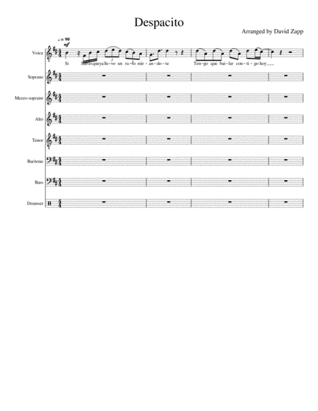 Despacito (arr. Dave Zapp)