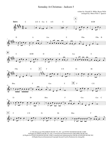 Someday At Christmas (arr. Marco Polo C. Ignacio)