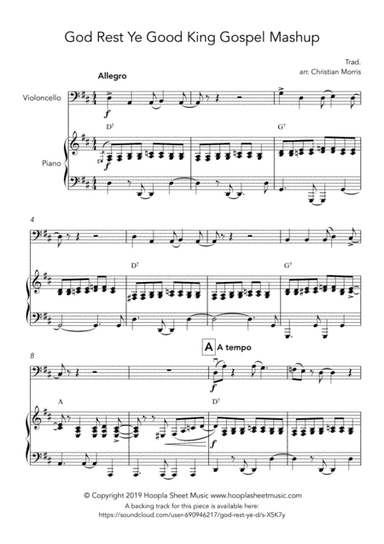God Rest Ye Good King Gospel Mashup (arr. Hoopla Sheet Music)