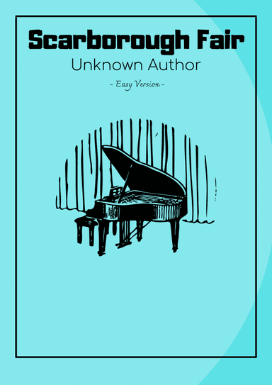 Scarborough Fair - Easy Version Piano (arr. Eduardo Rodrigues)
