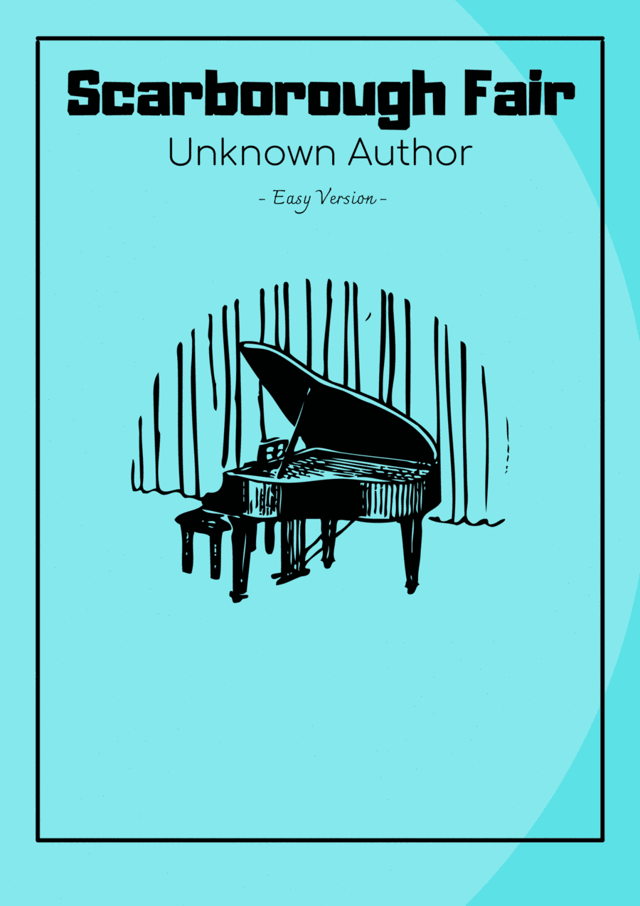 Scarborough Fair - Easy Version Piano (arr. Eduardo Rodrigues)