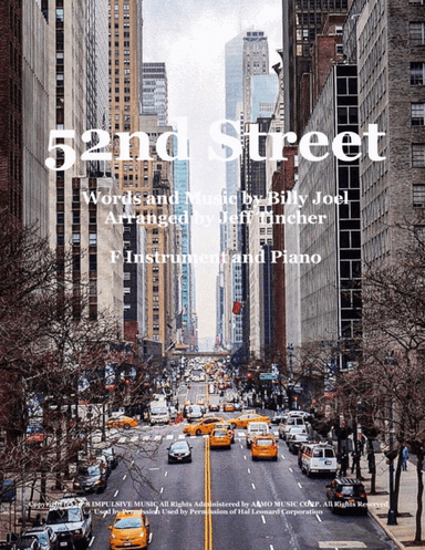 52nd Street (arr. Jeff Tincher)