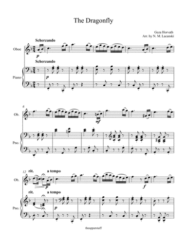 The Dragonfly (arr. Nick Lacanski)