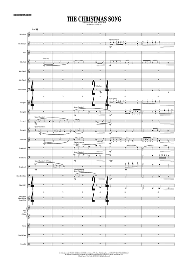 The Christmas Song (chestnuts Roasting On An Open Fire) (arr. Callum Au)