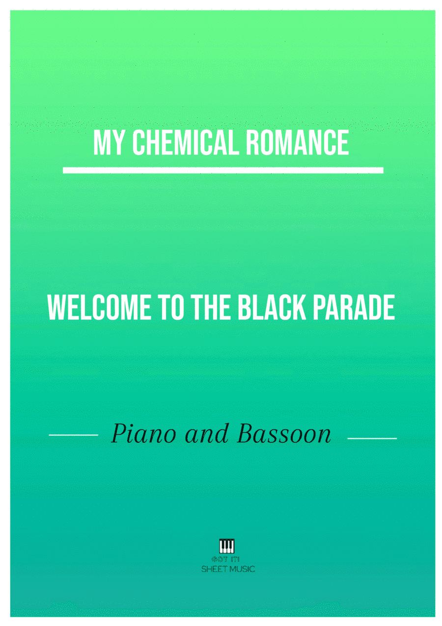 Welcome To The Black Parade (arr. ANDRE LAITANO)