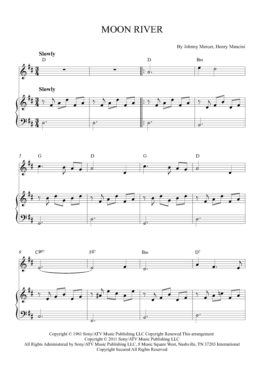 Moon River (arr. Alex Nunes Rodrigues)