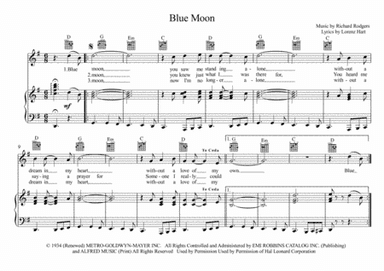 Blue Moon (arr. Museus)