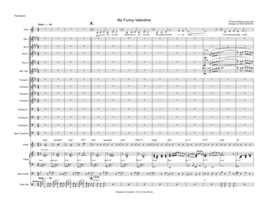My Funny Valentine (arr. Dean Mounts)