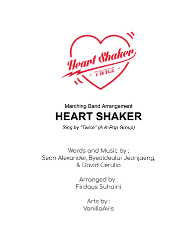 Heart Shaker (arr. Firdaus Suhaini)