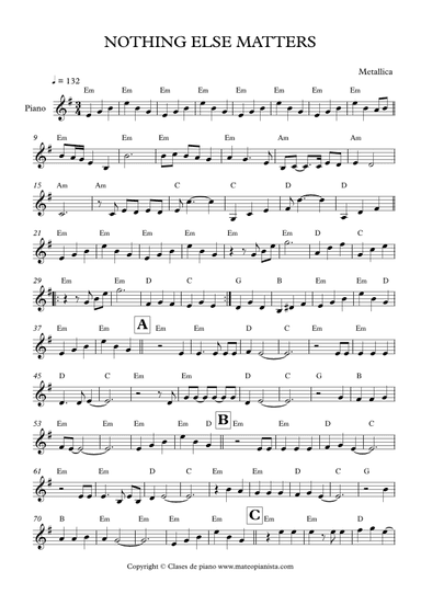 Nothing Else Matters (arr. Mateo Aguilar)