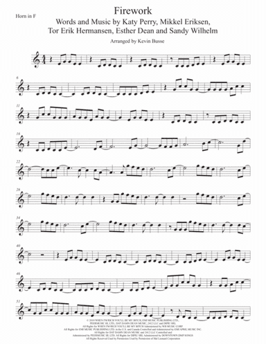 Firework (arr. Kevin Busse)